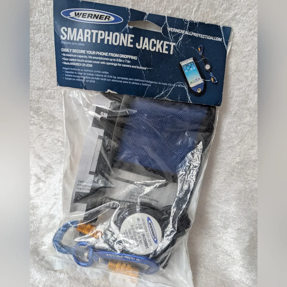 Werner Smartphone Jacket 1 Lb Tether Fall Protection